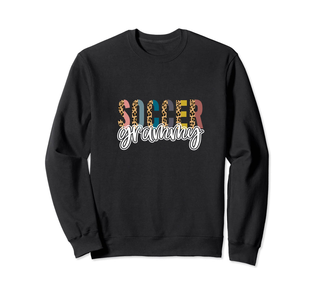 Soccer Grammy Leopard Cheetah Trendy Sweatshirt - Unique Graphic for Adults - T-Shirt, Sweatshirt, Hoodie