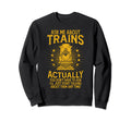 Trainspotter Train Engineer Lover Sweatshirt - Unique Graphic for Adults - T-Shirt, Sweatshirt, Hoodie