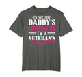 Daddys Little Veteran Dad Veterans Day T-Shirt - Novelty Apparel Men Women - T-Shirt, Sweatshirt, Hoodie