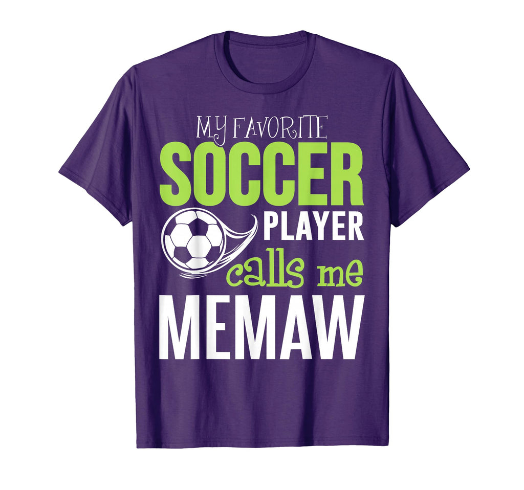 Soccer Memaw My Favorite Player T-Shirt - Custom Art Print for Adults - T-Shirt, Sweatshirt, Hoodie