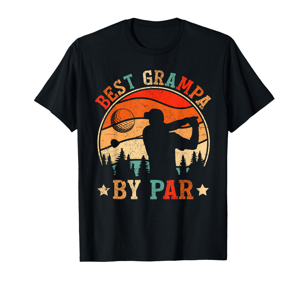 Best Grampa Par Golf Fathers Day Dad T-Shirt - Unique Graphic for Adults - T-Shirt, Sweatshirt, Hoodie
