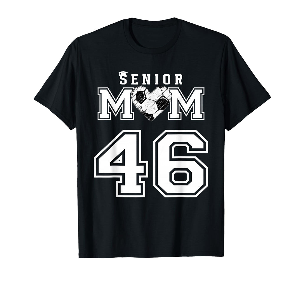 Proud Senior Soccer Mom Custom Jersey T-Shirt - Aesthetic Graphic Unisex - T-Shirt, Sweatshirt, Hoodie