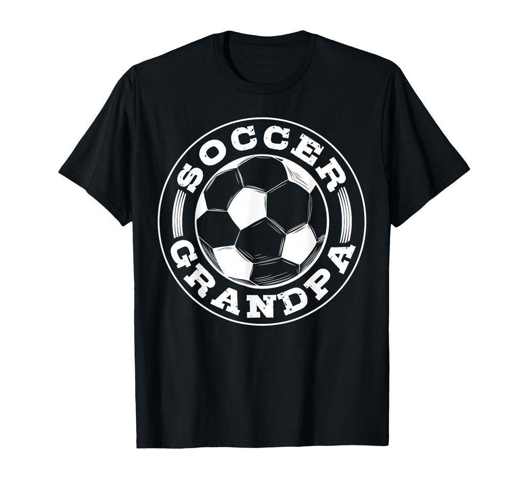 Soccer Grandpa Grandson Granddaughter T-Shirt - Graphic Print Unisex - T-Shirt, Sweatshirt, Hoodie