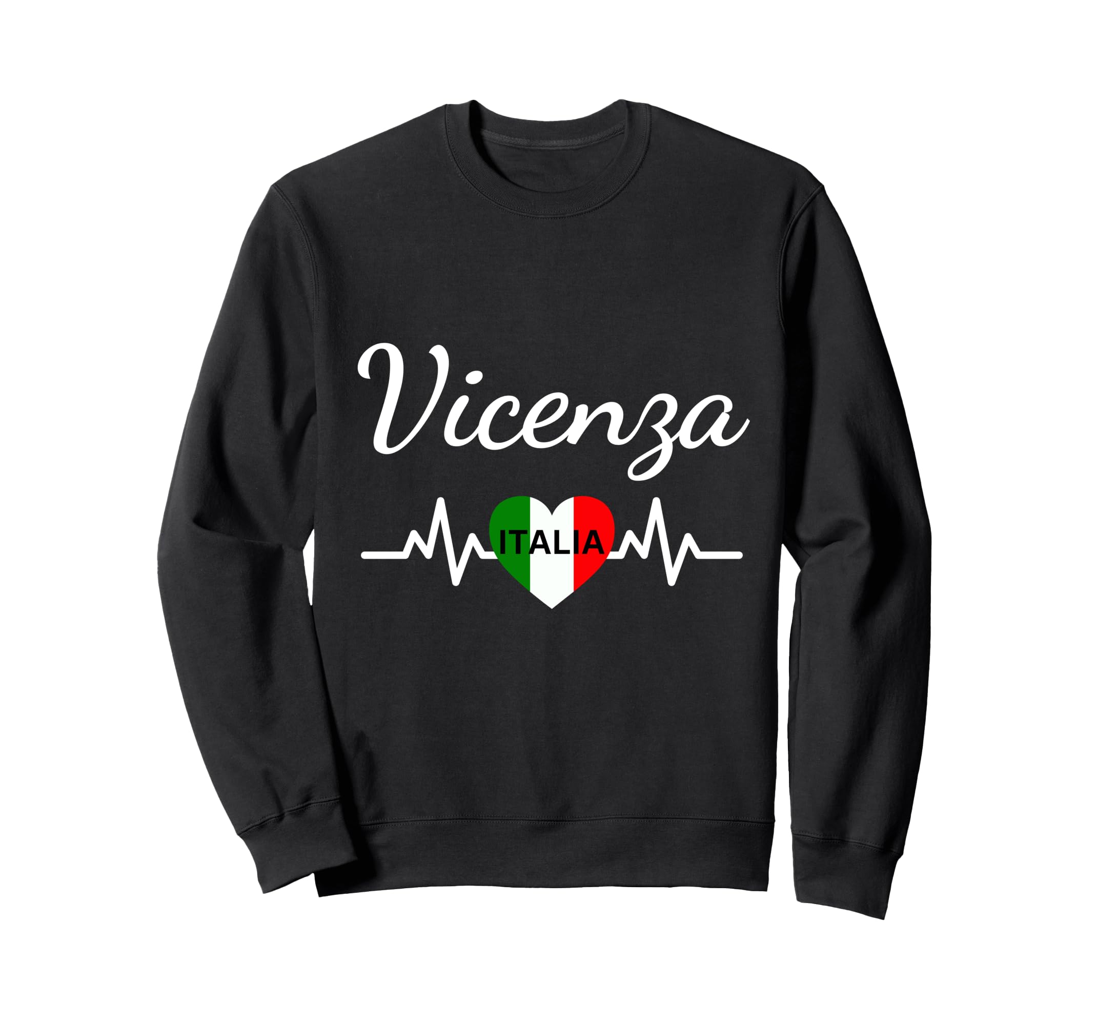 Vicenza Italy Flag Italia Souvenir Sweatshirt - Trendy Graphic Unisex - T-Shirt, Sweatshirt, Hoodie