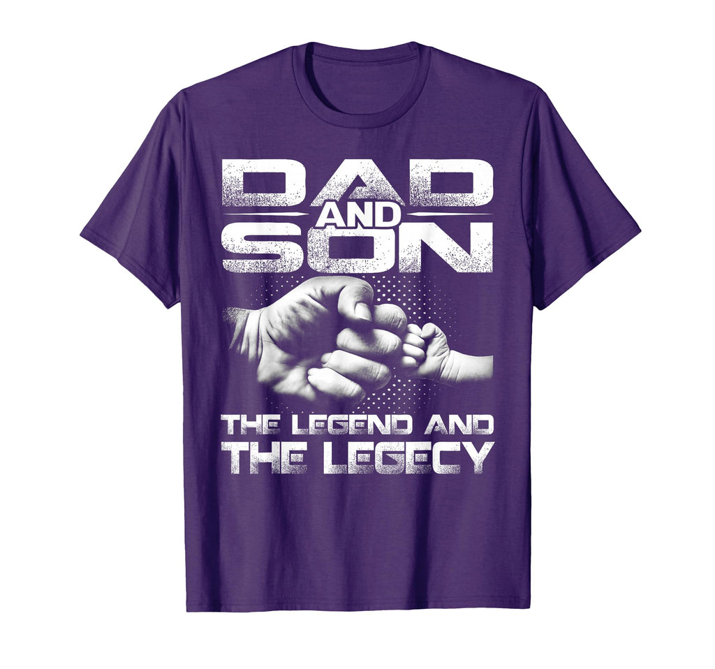 Dad And Son Legend And Legacy T-Shirt - Trendy Graphic for Adults - T-Shirt, Sweatshirt, Hoodie