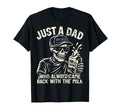 Just Dad Who Always Came Back Milk T-Shirt - Streetwear Style Unisex - T-Shirt, Sweatshirt, Hoodie