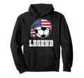 Soccer Legend Fans Supporters Teammates Hoodie - Unique Graphic for Adults - T-Shirt, Sweatshirt, Hoodie