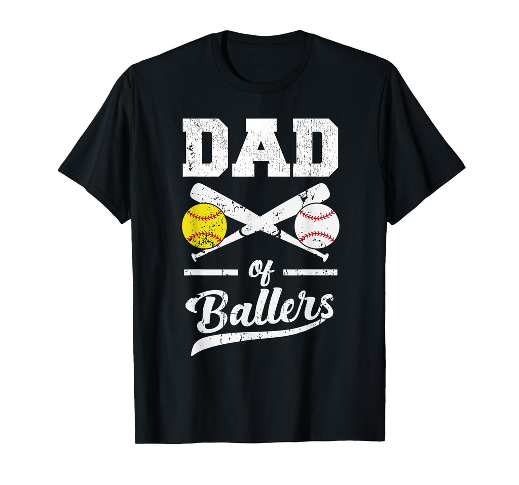Dad Ballers Dad Baseball And T-Shirt - Aesthetic Graphic Men Women - T-Shirt, Sweatshirt, Hoodie