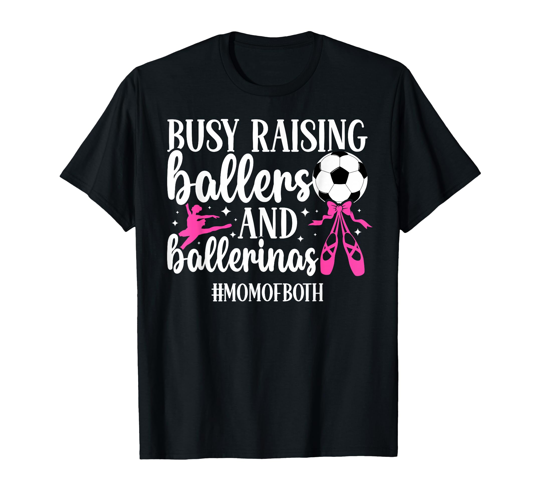 Mom Both Dance And Soccer Mom Dancing T-Shirt - Trendy Graphic for Adults - T-Shirt, Sweatshirt, Hoodie