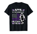 April Month Military Child Army Eod T-Shirt - Casual Everyday Wear Unisex - T-Shirt, Sweatshirt, Hoodie