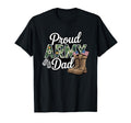 Proud Army Dad Boots American Flags T-Shirt - Novelty Apparel Unisex - T-Shirt, Sweatshirt, Hoodie