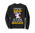 Proud Dad 2026 High School Graduate Sweatshirt - Trendy Graphic for Adults - T-Shirt, Sweatshirt, Hoodie