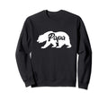 Papa Bear Lover Funny Fathers Day Gift Sweatshirt - Unique Graphic Unisex - T-Shirt, Sweatshirt, Hoodie