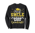 Proud Uncle Class 2026 Mba Sweatshirt - Custom Art Print Men Women - T-Shirt, Sweatshirt, Hoodie