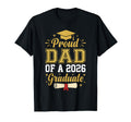 Proud Dad 2026 Graduate Class 2026 T-Shirt - Minimalist Print for Adults - T-Shirt, Sweatshirt, Hoodie