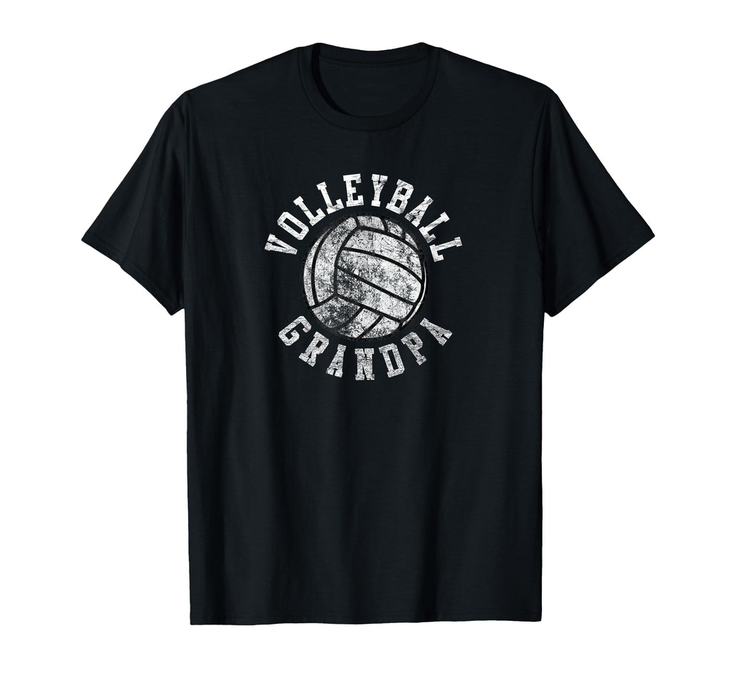 Volleyball Grandpa T-Shirt - Custom Art Print Unisex - T-Shirt, Sweatshirt, Hoodie