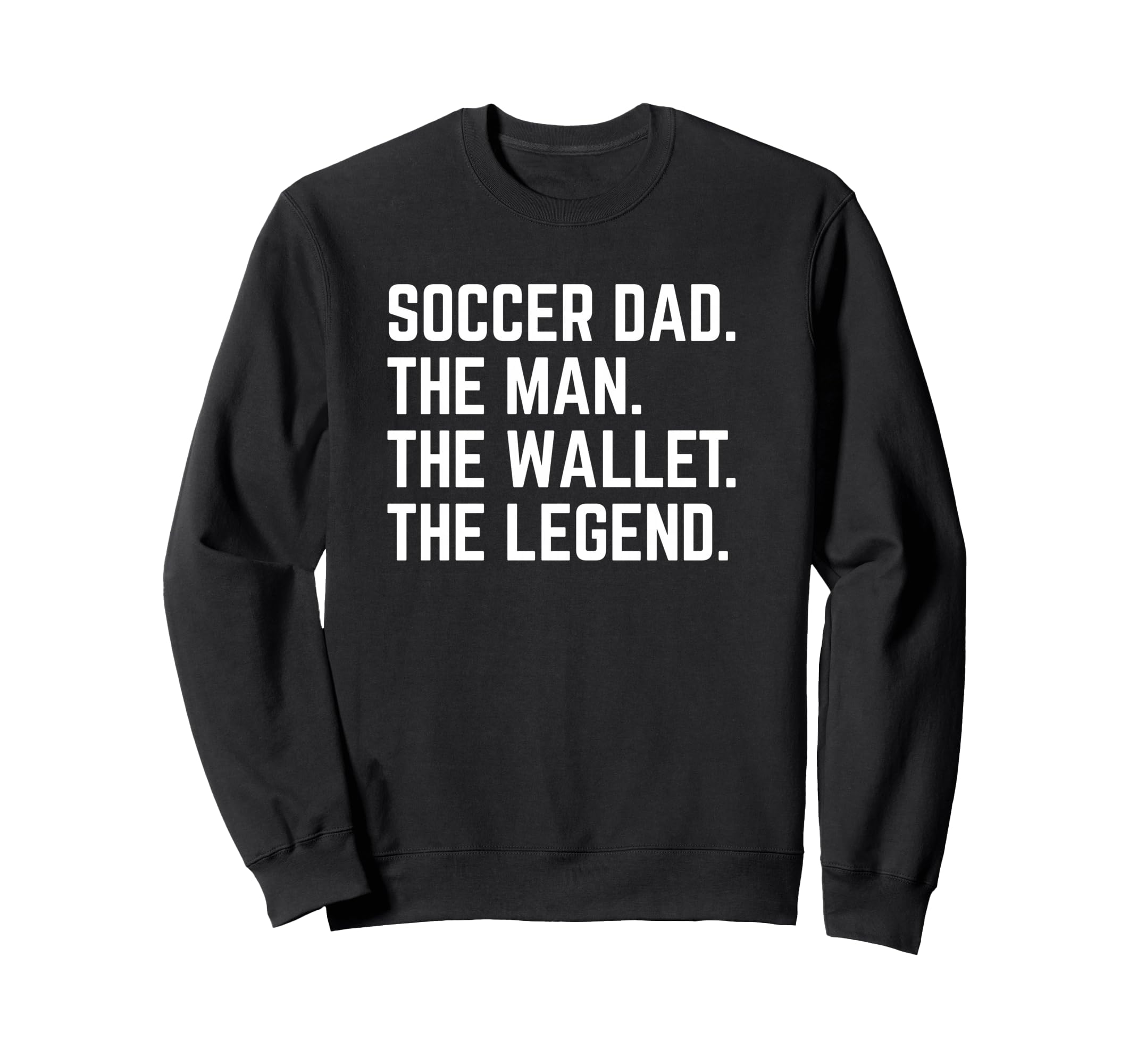 Soccer Dad Funny Wallet Legend Sweatshirt - Minimalist Print Men Women - T-Shirt, Sweatshirt, Hoodie