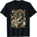 Dragon Ramen Kawaii Neko Japanese Noodles Aesthetic - Adult & Kids T-Shirts, Sweatshirts & Hoodies apparel design preview 1