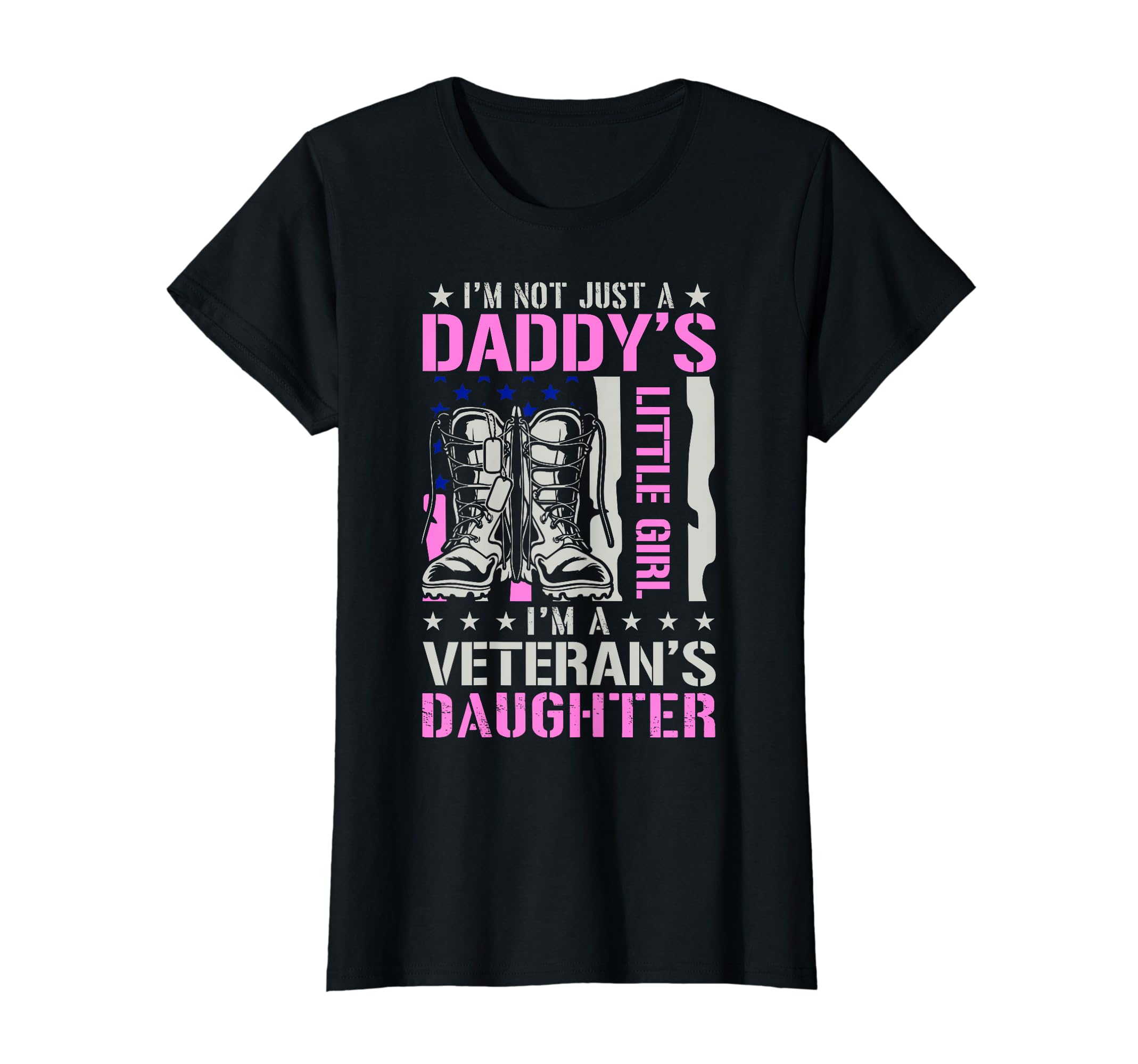 Military Veterans Daughter Funny T-Shirt - Fun Novelty Design Men Women - T-Shirt, Sweatshirt, Hoodie
