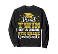 Proud Twin 8Th Grade Graduate 2026 Sweatshirt - Trendy Graphic Men Women - T-Shirt, Sweatshirt, Hoodie