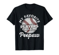 My Favorite Baseball Players Calls T-Shirt - Fun Novelty Design for Adults - T-Shirt, Sweatshirt, Hoodie