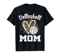 Volleyball Mom Leopard Heart T-Shirt - Graphic Print for Adults - T-Shirt, Sweatshirt, Hoodie