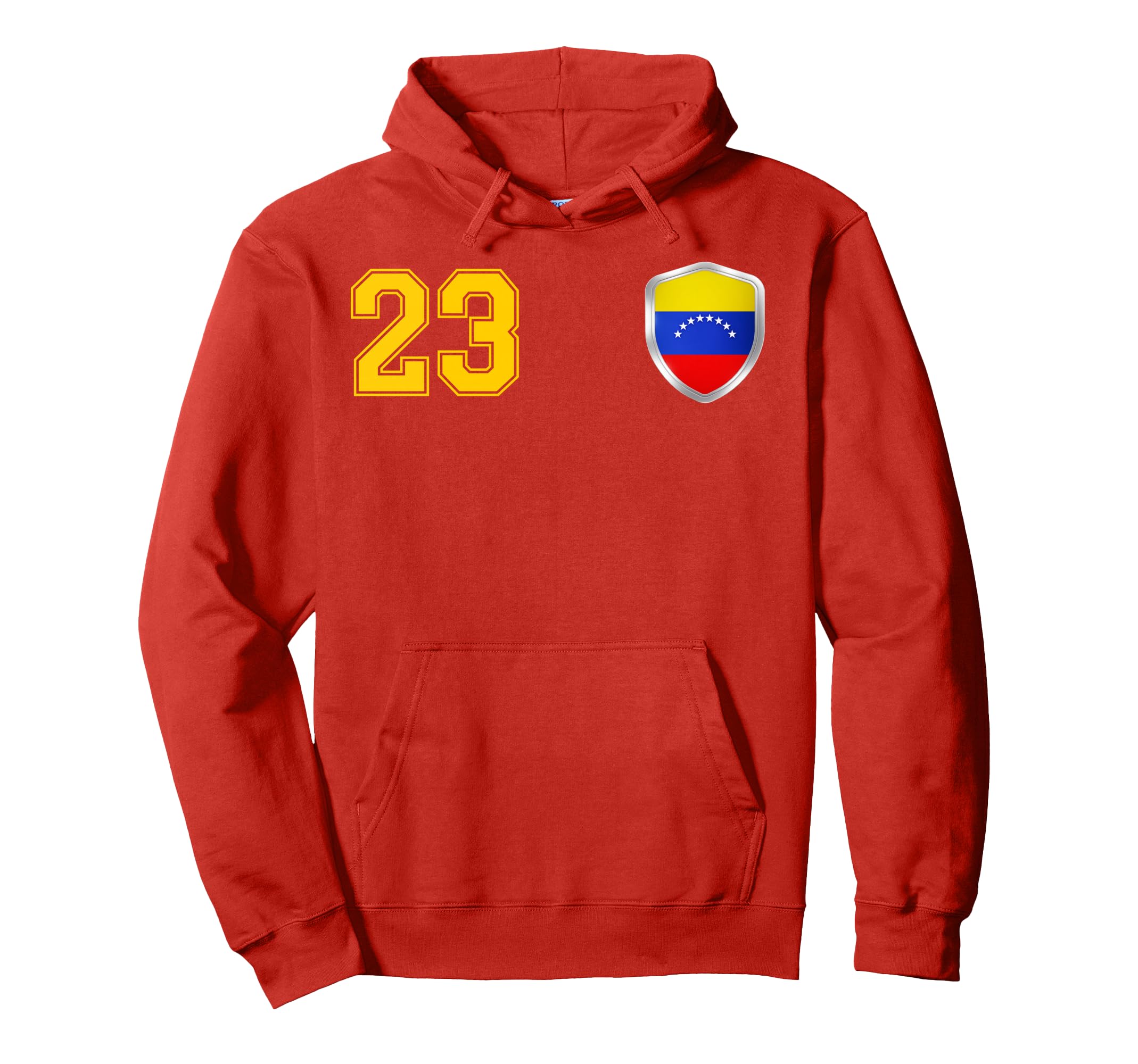 Venezuela La Vinotinto Team Soccer Hoodie - Custom Art Print Men Women - T-Shirt, Sweatshirt, Hoodie