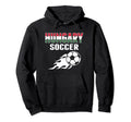 Proud Hungary Soccer Fans Jersey Hoodie - Custom Art Print for Adults - T-Shirt, Sweatshirt, Hoodie