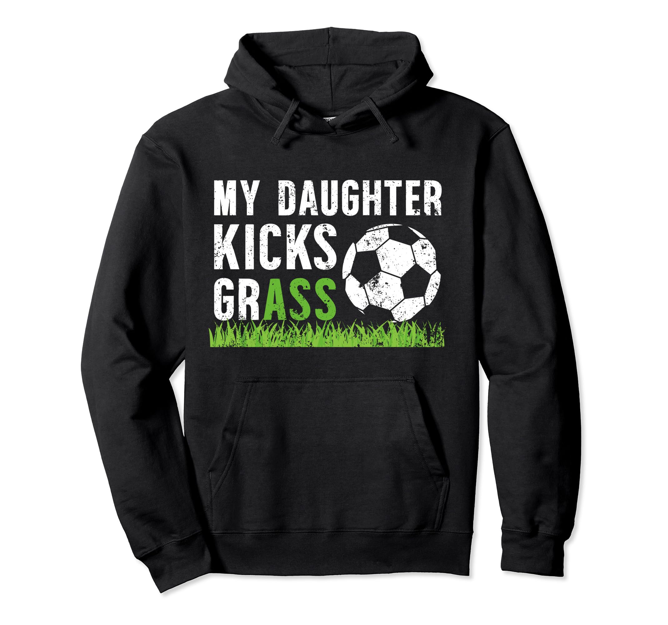 My Daughter Soccer Dad Soccer Player Hoodie - Aesthetic Graphic Unisex - T-Shirt, Sweatshirt, Hoodie