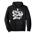 Thats My 7 Baseball Mom Dad Hoodie - Unique Graphic Unisex - T-Shirt, Sweatshirt, Hoodie