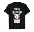 Mens Proud Baseball Dad Mens Son T-Shirt - Casual Everyday Wear Unisex - T-Shirt, Sweatshirt, Hoodie