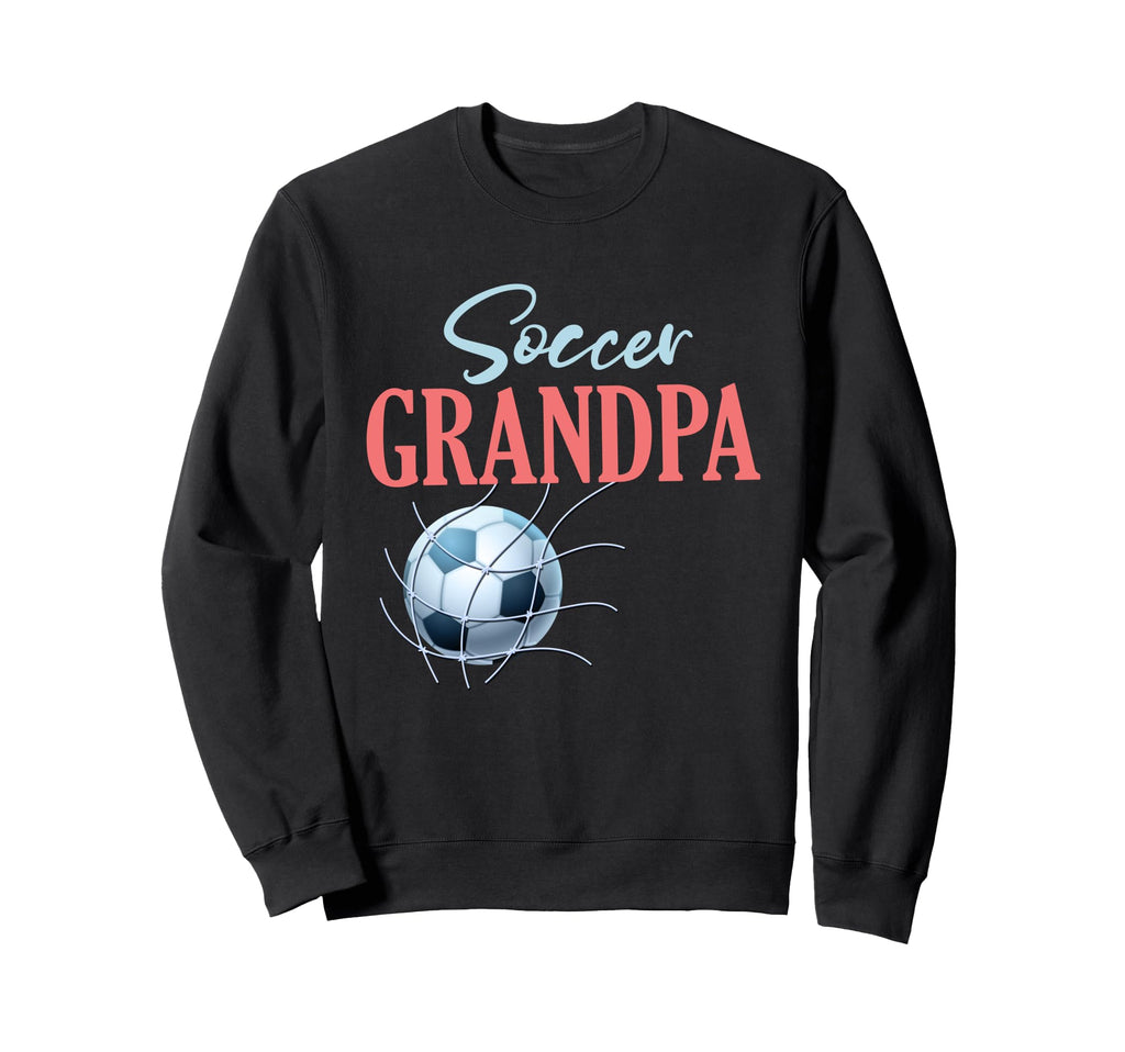 Soccer Grandpa Gifts Fathers Day Sweatshirt - Minimalist Print Men Women - T-Shirt, Sweatshirt, Hoodie