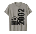 24 Years Old 2002 24Th Birthday Soccer T-Shirt - Graphic Print Unisex - T-Shirt, Sweatshirt, Hoodie