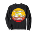 Meat Bbq Grill Dad Bbq Lovers Husband Sweatshirt - Streetwear Style Unisex - T-Shirt, Sweatshirt, Hoodie