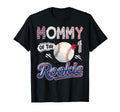 Mommy Rookie Baseball 1St Birthday Party T-Shirt - Streetwear Style Unisex - T-Shirt, Sweatshirt, Hoodie
