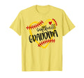 Personalized Softball Heart Grandma T-Shirt - Graphic Print Men Women - T-Shirt, Sweatshirt, Hoodie