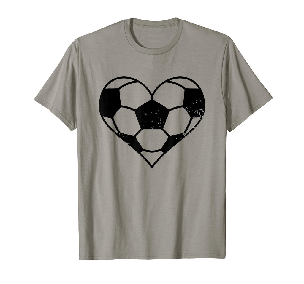 Soccer Heart Funny Soccer Player Mom T-Shirt - Graphic Print for Adults - T-Shirt, Sweatshirt, Hoodie