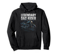Motorcycle Papa Rider Biker Dad Gift Hoodie - Unique Graphic Men Women - T-Shirt, Sweatshirt, Hoodie