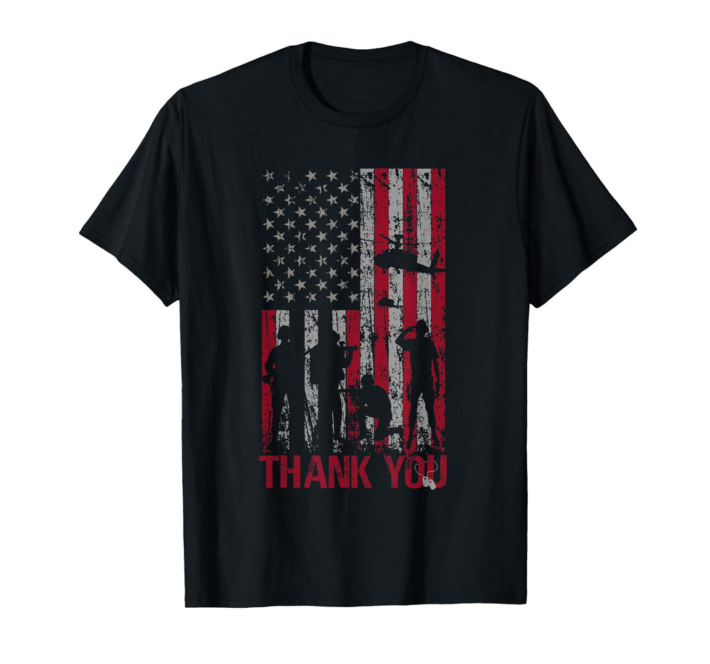 Thank You Memorial Day Veteran T-Shirt - Casual Everyday Wear Men Women - T-Shirt, Sweatshirt, Hoodie