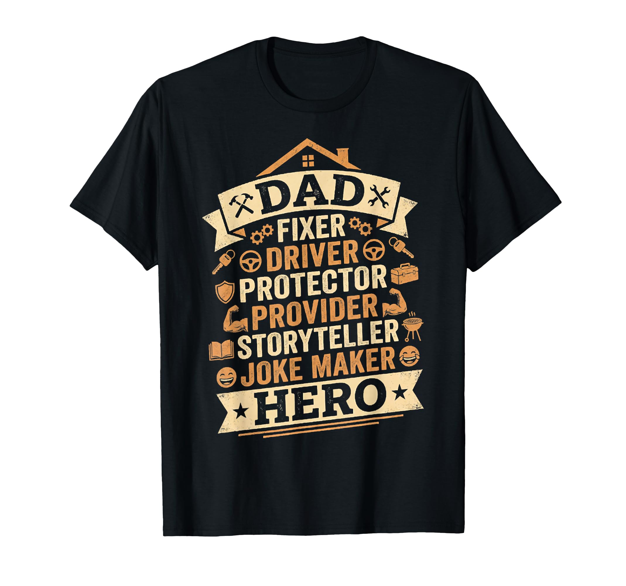 Fixer Things Dad Funny Mechanic Best T-Shirt - Aesthetic Graphic Unisex - T-Shirt, Sweatshirt, Hoodie