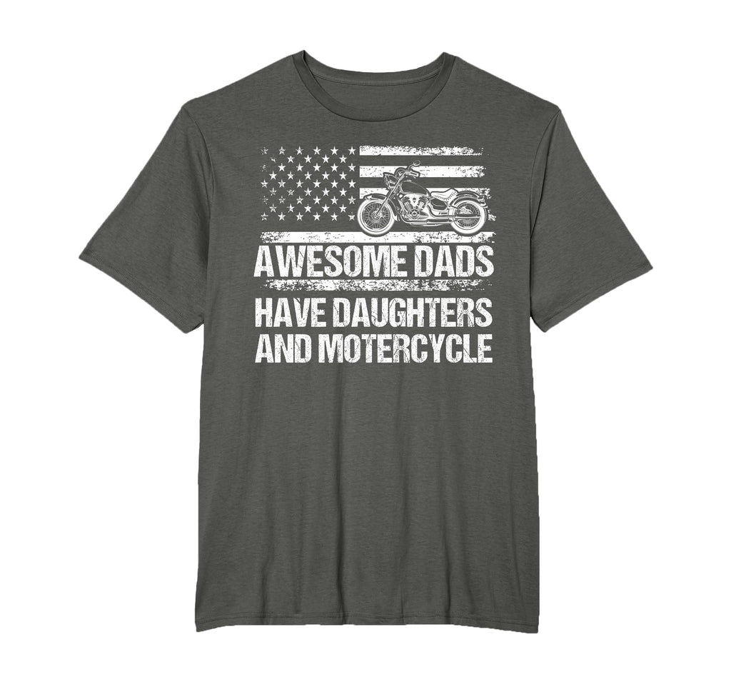 Awesome Dads Have Daughters And T-Shirt - Novelty Apparel Unisex - T-Shirt, Sweatshirt, Hoodie