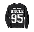 Number 95 Custom Proud Soccer Sweatshirt - Casual Everyday Wear Unisex - T-Shirt, Sweatshirt, Hoodie