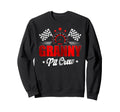 Granny Pit Crew Race Car Birthday Sweatshirt - Unique Graphic Men Women - T-Shirt, Sweatshirt, Hoodie