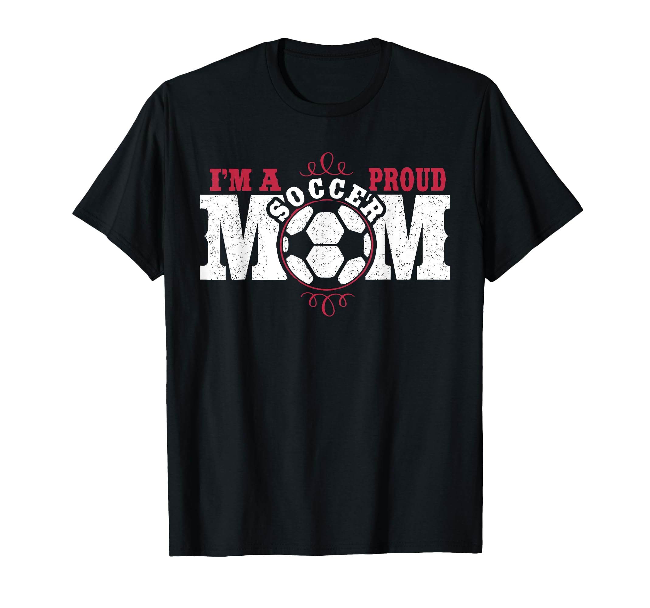 Im Proud Soccer Mom T-Shirt - Minimalist Print Men Women - T-Shirt, Sweatshirt, Hoodie