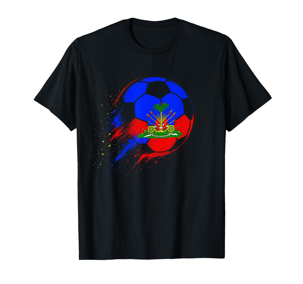 Haiti Soccer Haitian Flag Pride Soccer T-Shirt - Streetwear Style Unisex - T-Shirt, Sweatshirt, Hoodie