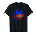 Haiti Soccer Haitian Flag Pride Soccer T-Shirt - Streetwear Style Unisex - T-Shirt, Sweatshirt, Hoodie
