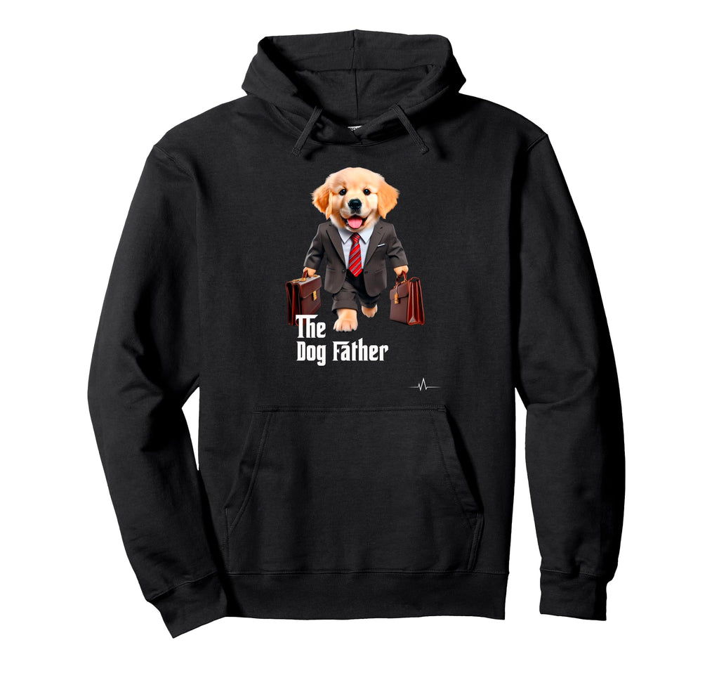 Dog Father Pet Funny Dog Dad Hoodie - Minimalist Print Unisex - T-Shirt, Sweatshirt, Hoodie