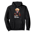 Dog Father Pet Funny Dog Dad Hoodie - Minimalist Print Unisex - T-Shirt, Sweatshirt, Hoodie