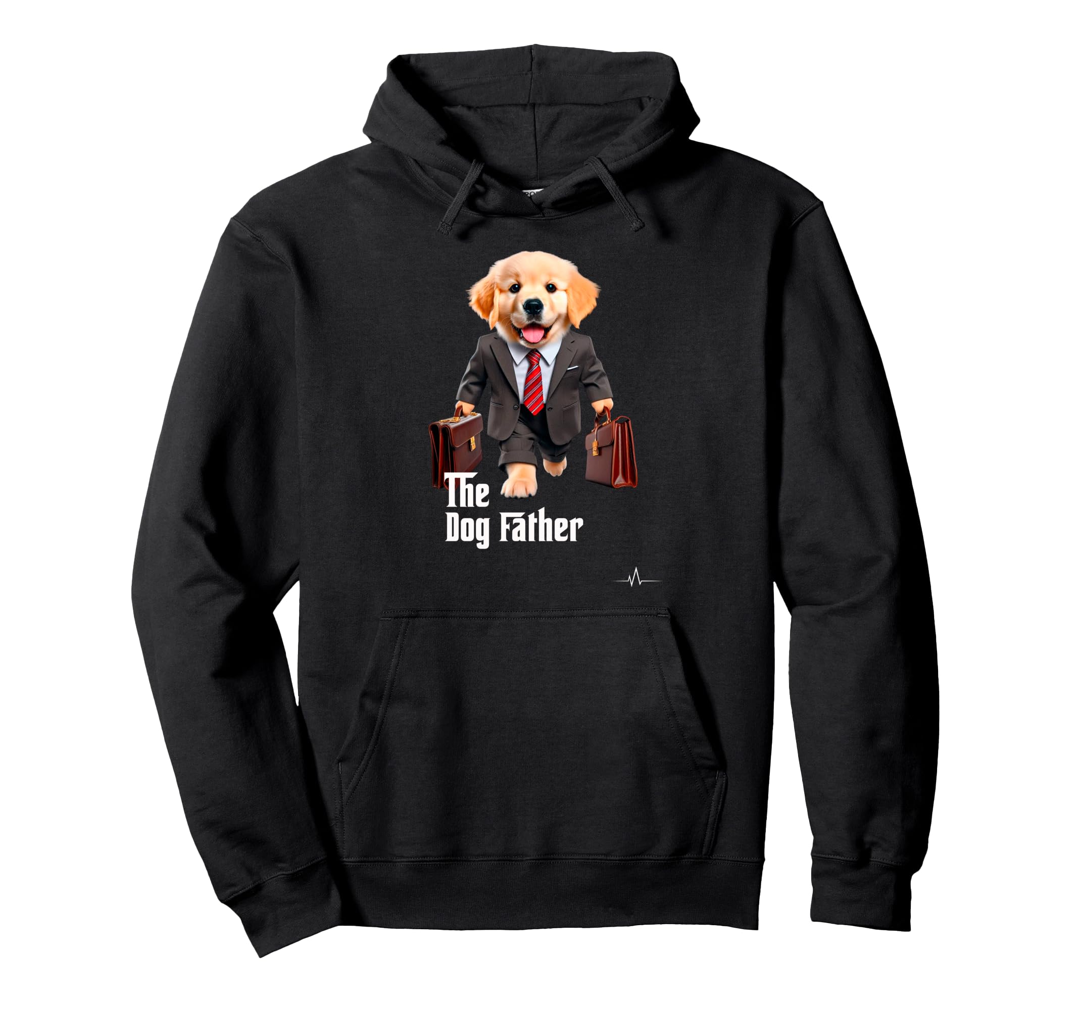Dog Father Pet Funny Dog Dad Hoodie - Minimalist Print Unisex - T-Shirt, Sweatshirt, Hoodie