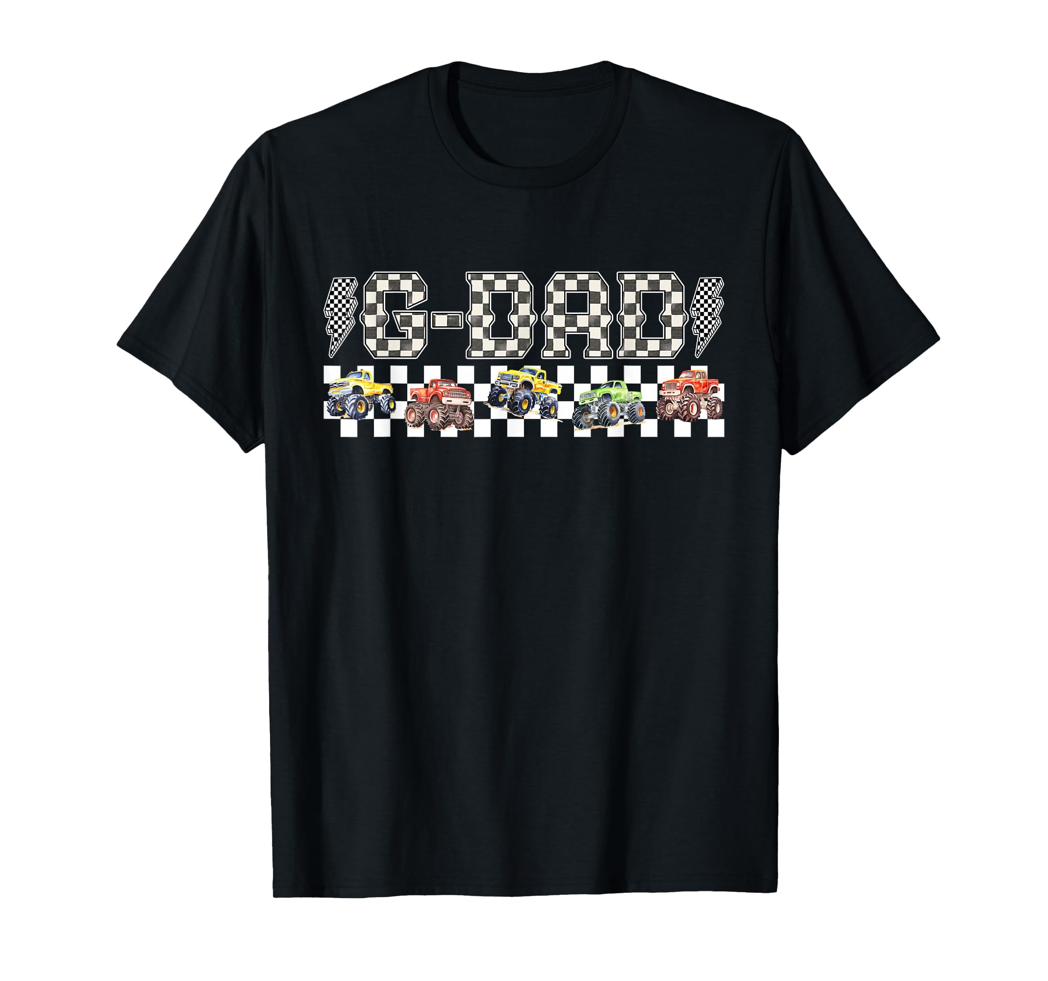 G Dad Monster Truck Family Crew T-Shirt - Aesthetic Graphic for Adults - T-Shirt, Sweatshirt, Hoodie
